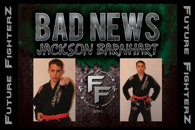 Jackson BAD NEWS Barnhart Poster