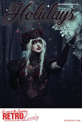 2024 Retro Lovely, Holidays Issue VOL-11, Jessie Mars, Cover, Poster