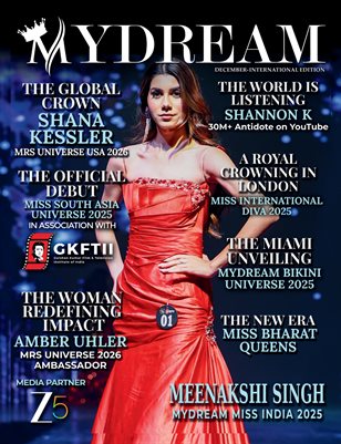 Mydream Magazine – Issue 5 | International Edition (Premium) — Meenakshi Singh | December 2025