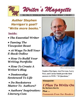 Writer's Magazette Fall 2011