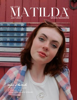 Matilda Model Magazine Cover Model Adison Schlauder