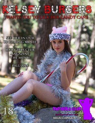 Kelsey Burgers - Sexy Busty Nude Naked Barely Legal Babe Wants You to Suck on Her Candy Cane - Who Wants Some?