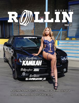 Rollin Magazine Issue 131 Cover Model Kamilah  