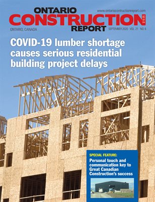 Ontario Construction News (Sept. 2020)