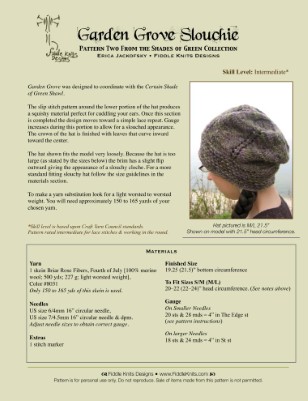 Garden Grove Slouch Hat