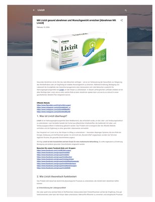 Livizit Erfahrungen – Natürliche Unterstützung für [Livizit Preisvergleich] effektiven Gewichtsverlust