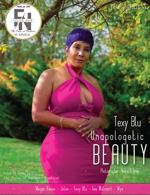 Fuzion Noir Texy Blu Summer Fashion Edition Issue 36 Cover 3