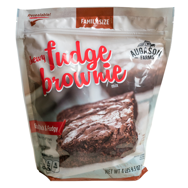 3 Augason Farms® Chewy Fudge Brownie Mix Pouch PTL Shopping Network