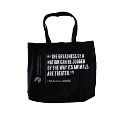 Farm Sanctuary Gandhi Tote Bag