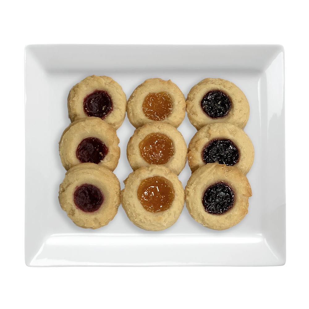 Vegan Jam Thumbprint Cookies 200678 Farm Sanctuary