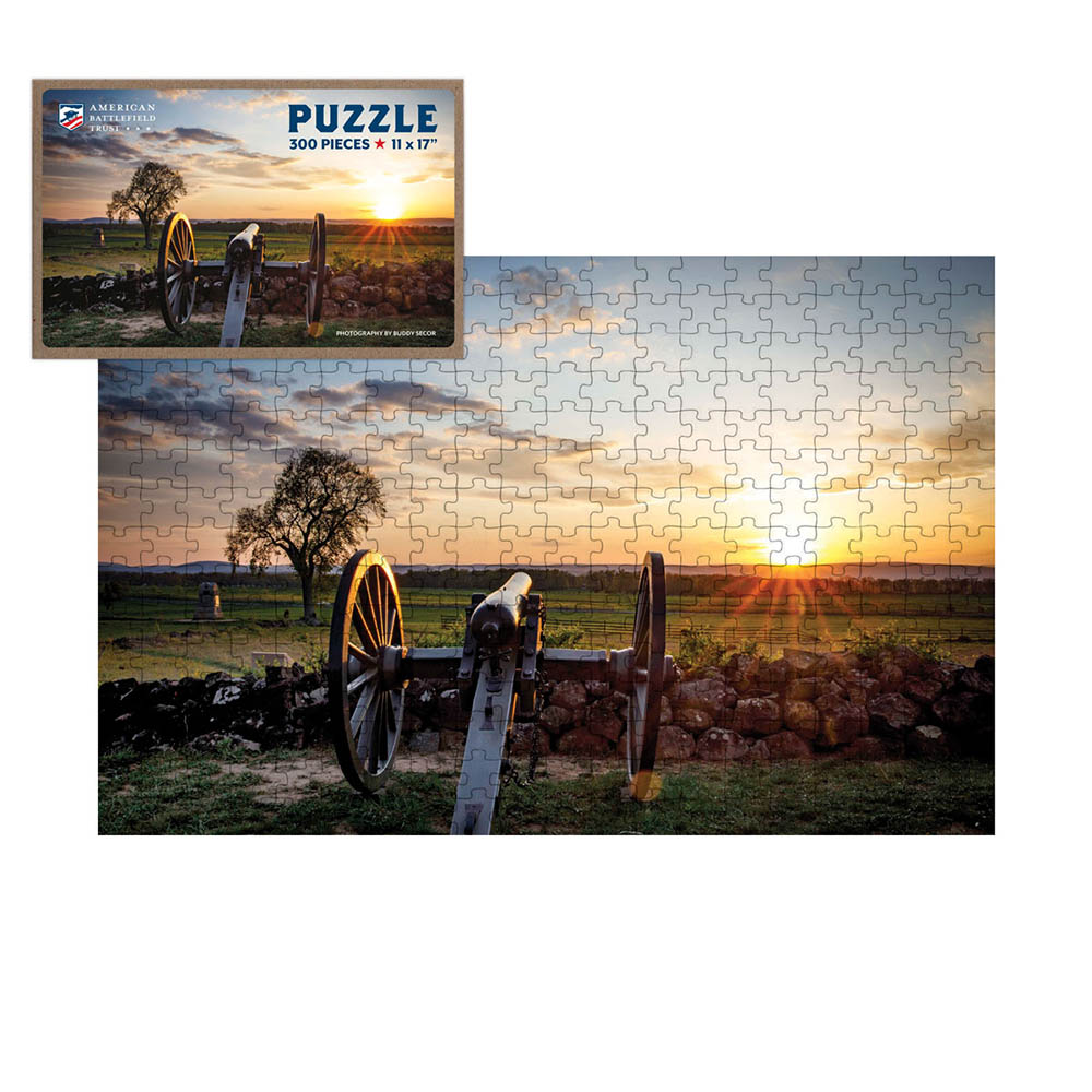 Gettysburg Puzzle: Sunset at the Angle 