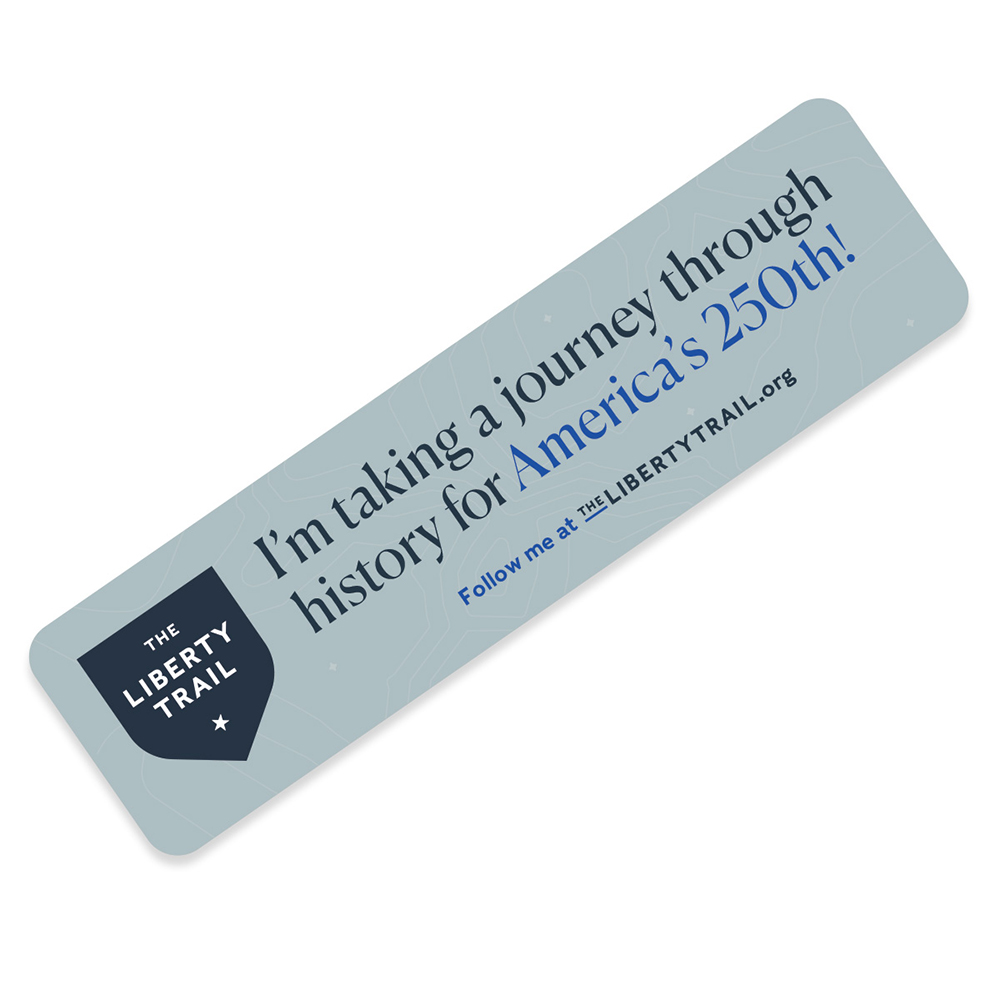 Bumper Sticker - The Liberty Trail 