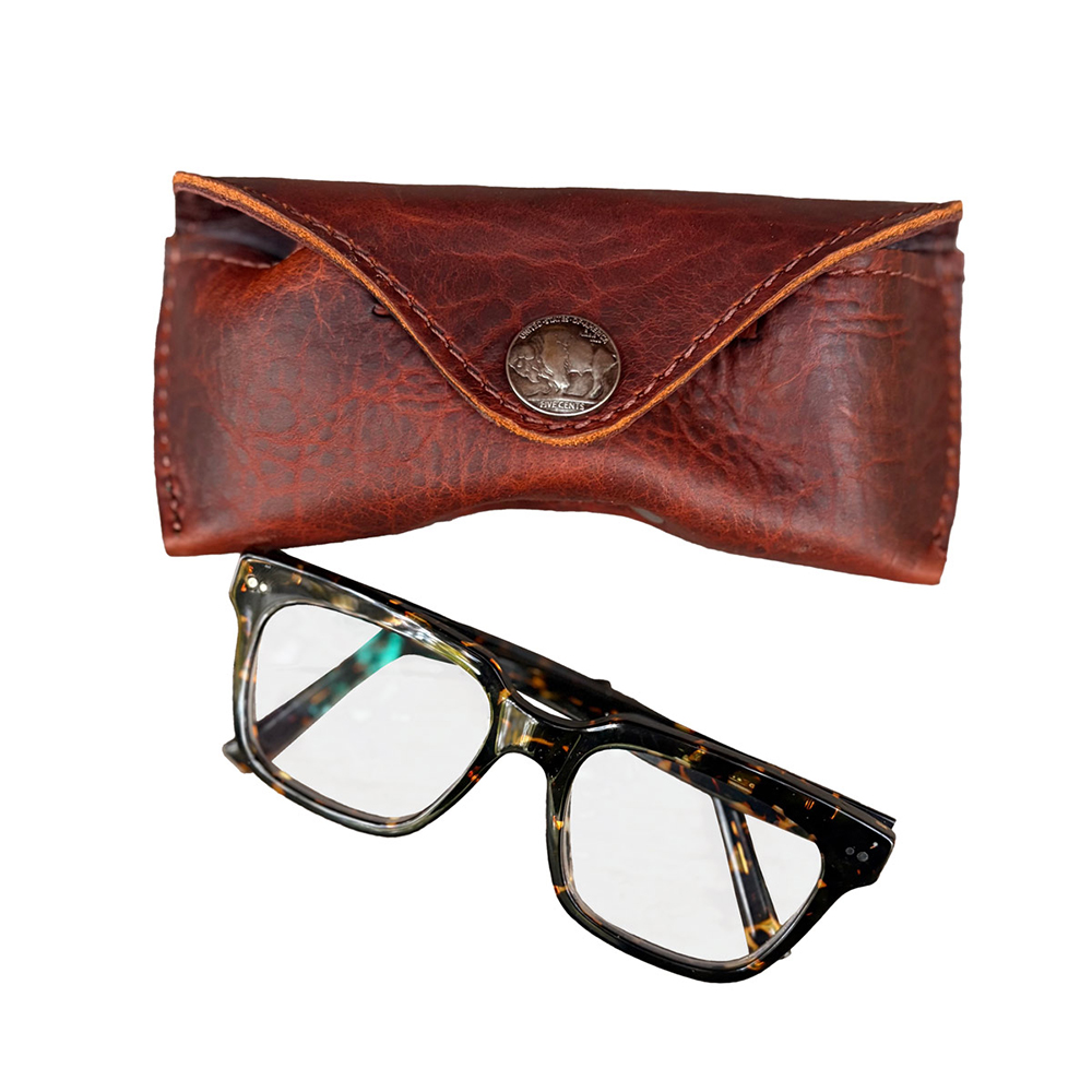 Leather Glasses Case 