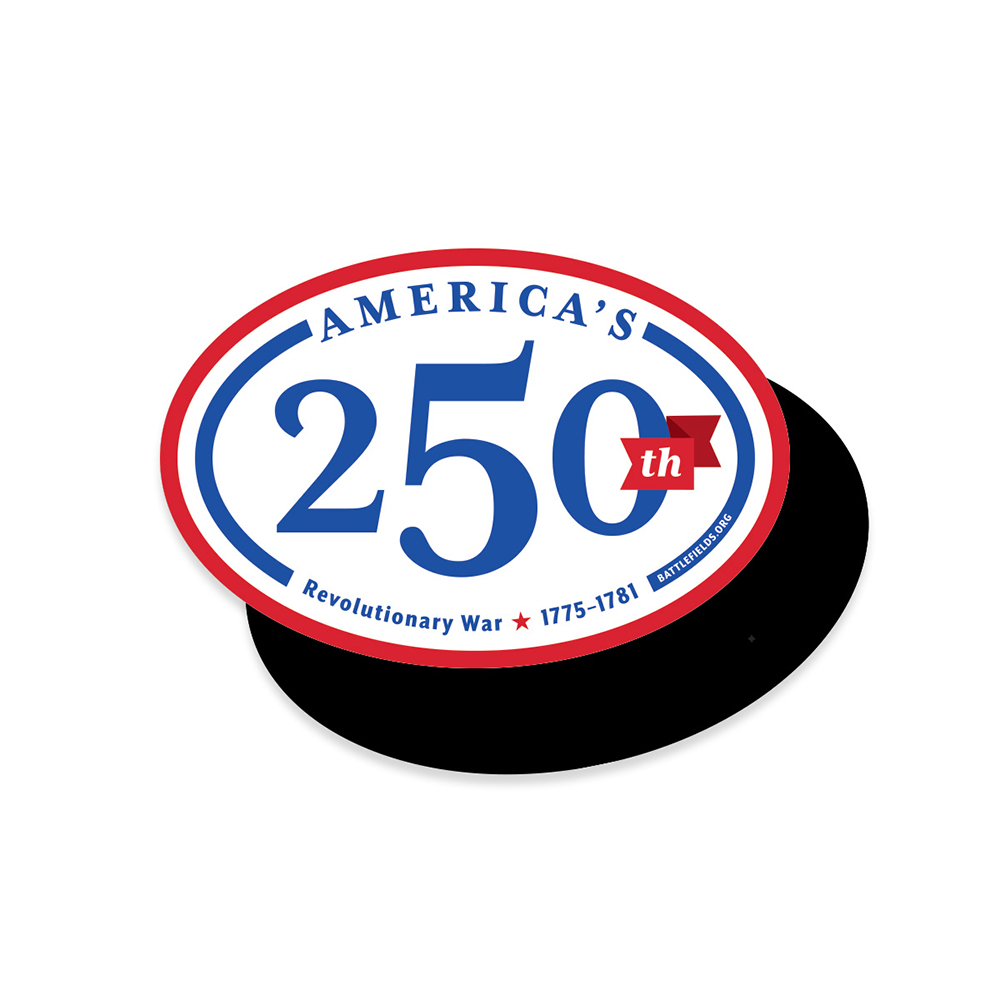 Oval Magnet - Americas 250th 