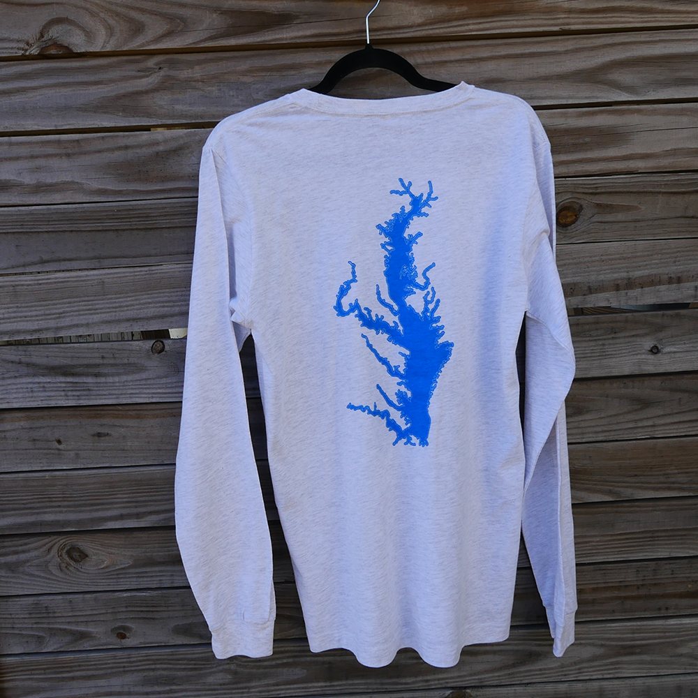Long Sleeve Watershed T-shirt in Ash Grey 