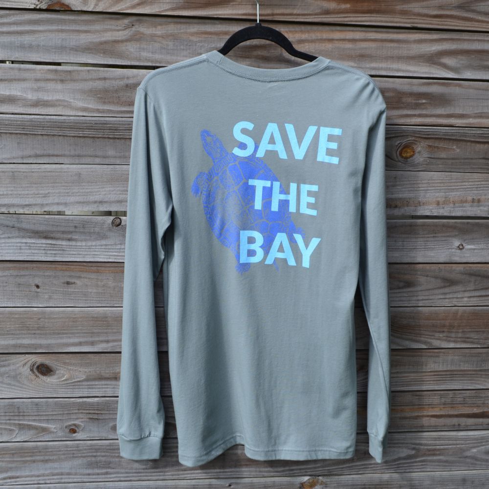 Long Sleeve Terrapin Save the Bay T-shirt 