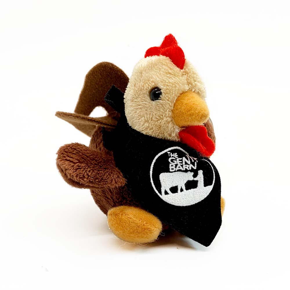 Plush Rooster Keychain GB219 The Gentle Barn