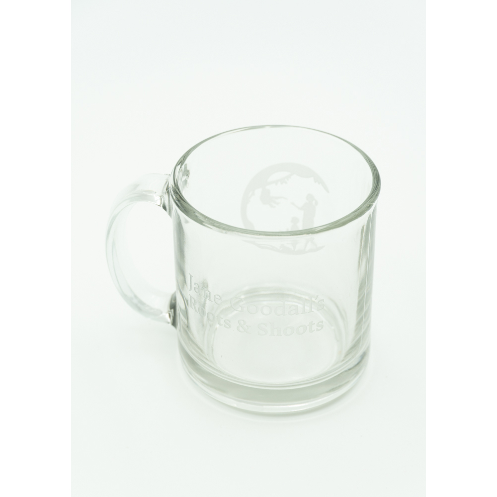 Roots & Shoots Glass Mug 