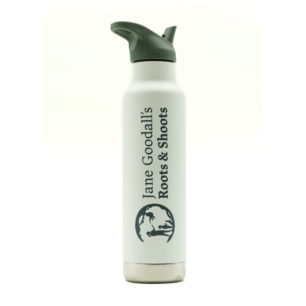 Roots & Shoots 20oz Insulated Water Bottle with Straw Lid 