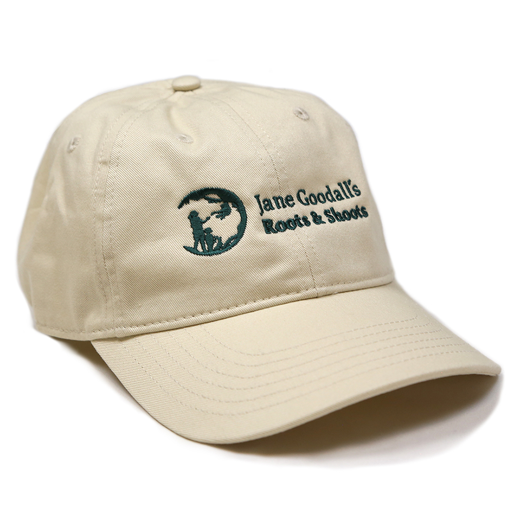 Roots & Shoots Baseball Off-white Cap 
