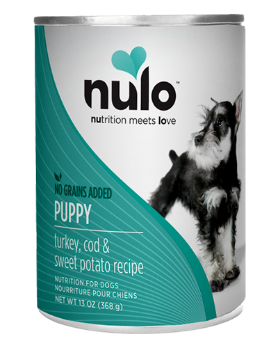 Picture of Nulo Paté Puppy Turkey, Cod & Sweet Potato Recipe for Puppies 13 oz