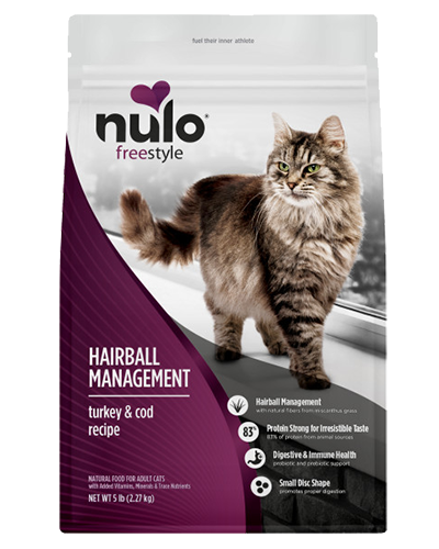 Picture of Nulo FreeStyle Hairball Management Turkey & Cod Recipe for Cats 5 lb