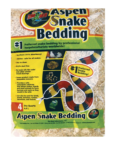 Picture of ZooMed Labs Aspen Snake Bedding - 4 Qt