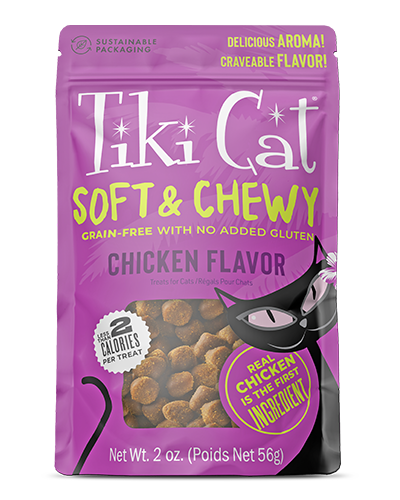 Picture of Tiki Soft and Chewy Chicken - 6 oz Cat Treats