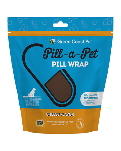 Picture of Green Coast Pill a Pet Pill Wrap Cheese Flavor - 60 ct