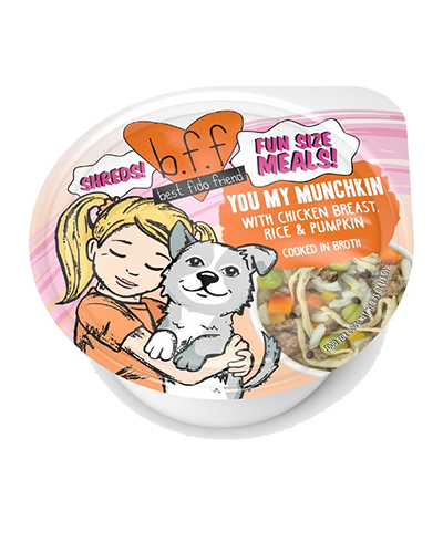 Picture of Weruva BFF Shreds Fun Size Meals You My Munchkin - 2.75 oz Wet Dog Food