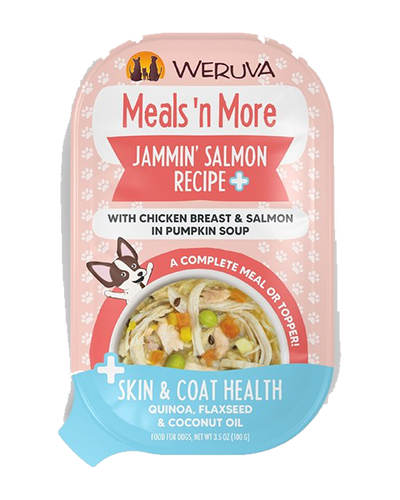 Picture of Weruva Meals n More Jamming Salmon Recipe - 3.5 oz Wet Dog Food