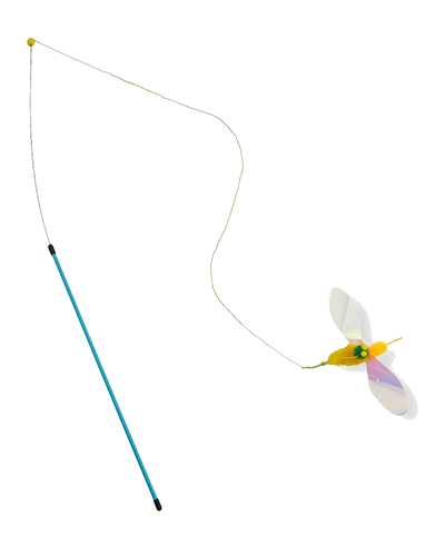 Picture of Necoichi Crinkly Critters Bouncing Bee - Cat Toy