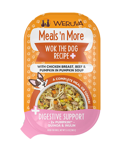 Picture of Weruva Meals n More Wok the Dog Recipe - 3.5 oz Wet Dog Food