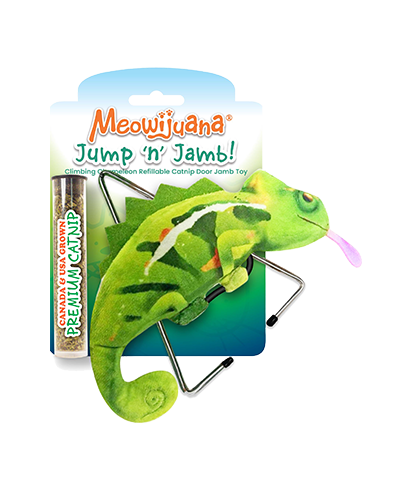 Picture of Meowijuana Jump and Jamb Chameleon - Cat Toy