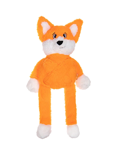 Picture of Growl Pulldozers Freddy the Fox - Dog Toy