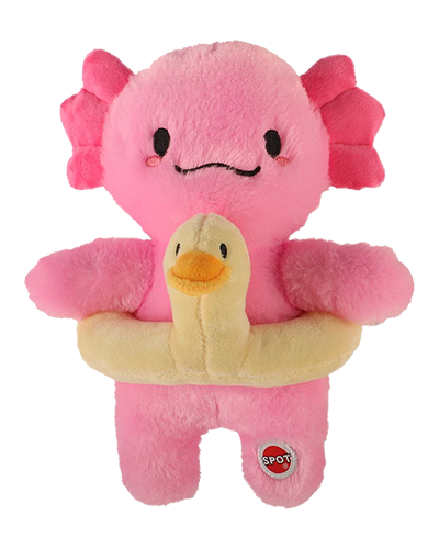 Picture of Spot Axolotl with Duck Tube - 10 on Dog Toy