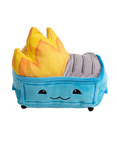 Picture of Snugarooz Dumpster Fire - 8 in Dog Toy