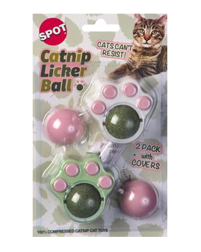 Picture of Spot Catnip Licky Ball - 2 Pack Cat Toy