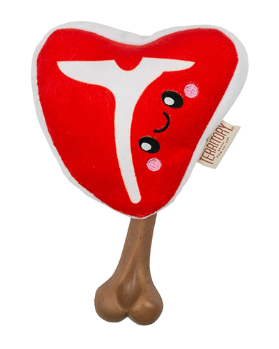 Picture of Original Territory 2 in 1 Steak Bone - 8 in Dog Toy