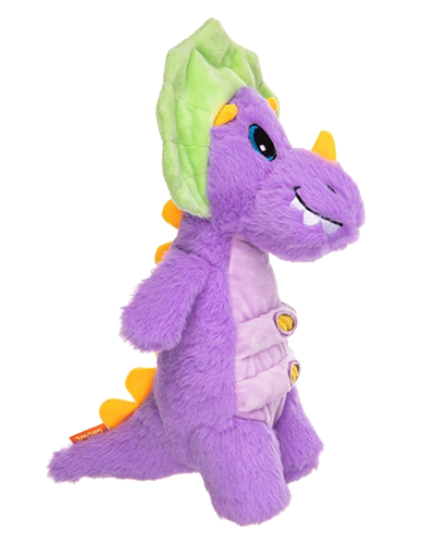 Picture of Growl Stomperz Purple Dino - Dog Toy