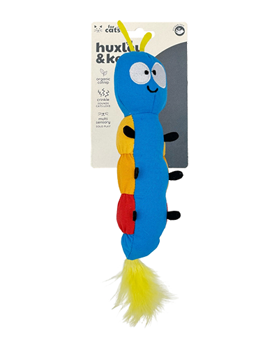 Picture of Huxley & Kent Caterpillar Catnip Plush - Cat Toy