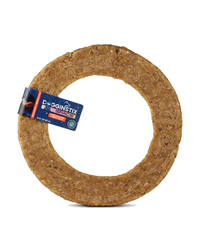 Picture of Dogginstix Lamb Collagen Donut - Dog chew
