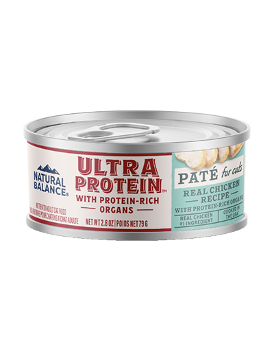 Picture of Natural Balance Ultra Protein Chicken Pate - 2.8 oz Wet Cat Food