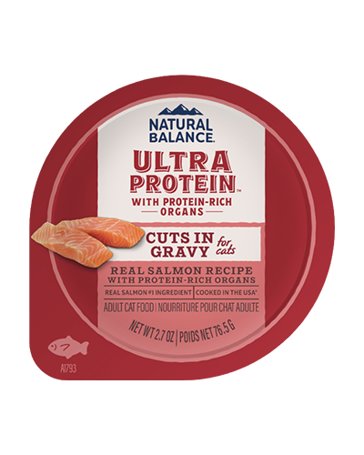 Picture of Natural Balance Ultra Protein Salmon Cuts in Gravy - 2.7 oz Wet Cat Food