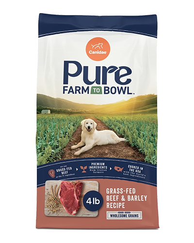 Picture of Canidae Pure Farm to Bowl Beef and Barley - 4 lb Dry Dog Food
