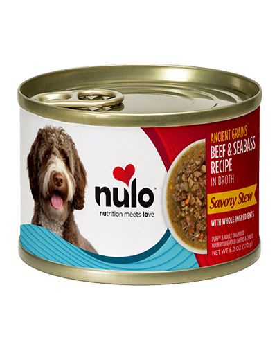 Picture of Nulo Savory Stews Beef & Seabass Recipe for Dogs 6 oz