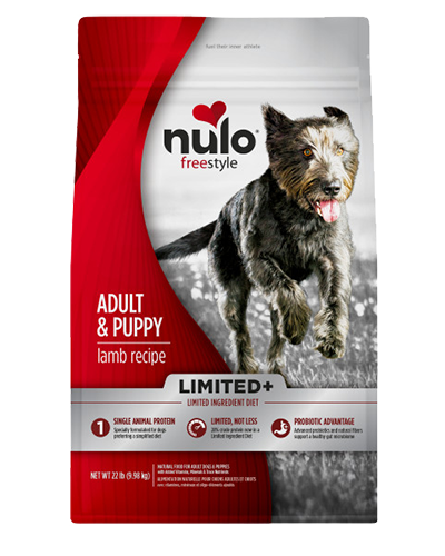 Picture of Nulo Freestyle Limited+ Lamb Recipe for Dogs 22 lb