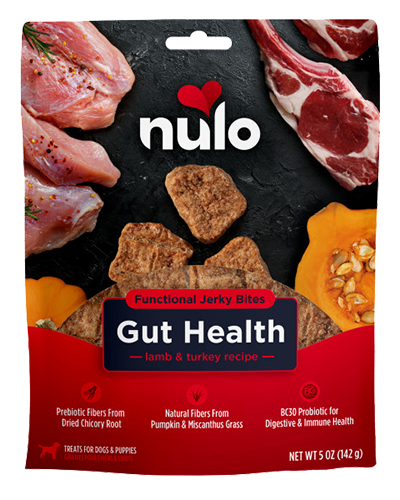 Picture of Nulo Functional Jerky Gut Health Lamb & Turkey Recipe for Dogs 5 oz