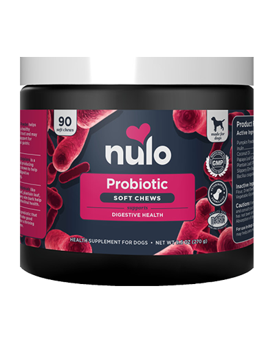 Picture of Nulo Supplements Probiotic Soft Chews for Dogs 9.5 oz