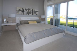 condo master bedroom